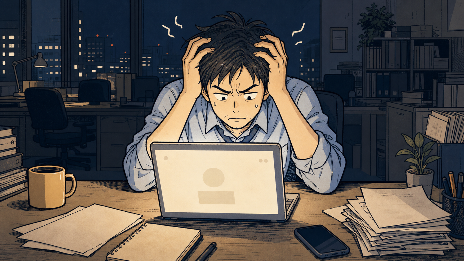 深夜、購入イベントがゼロのまま動かない画面を前に
