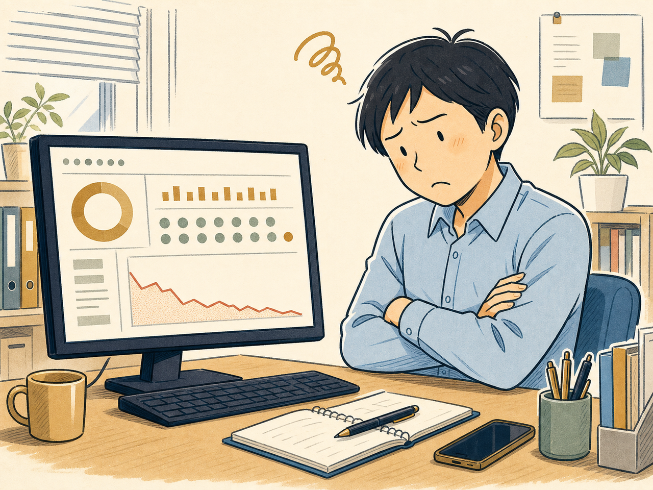 発火は正常なのに成果が伸びず首をかしげる